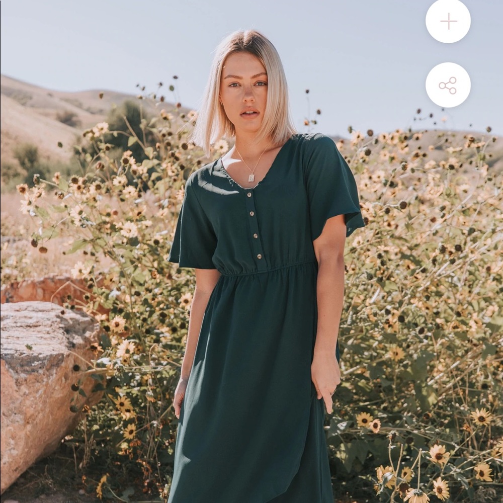 One Loved Babe- Windsor- Hunter Green